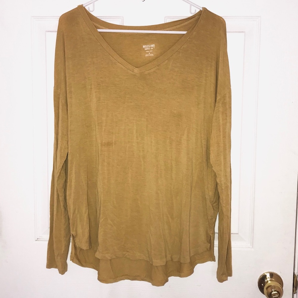 MUSTARD YELLOW LONG SLEEVE